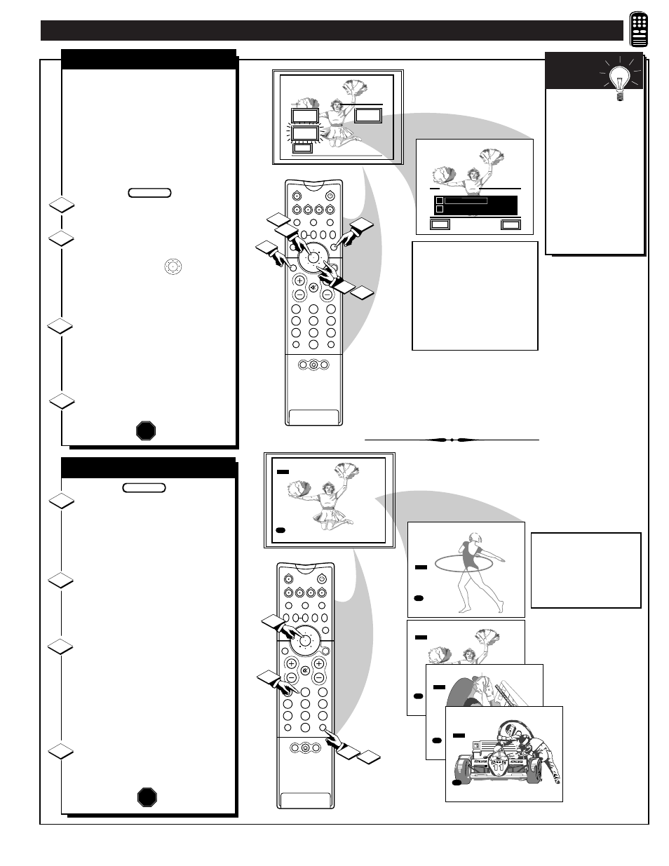 Emote, Ontrol, Peration | Continued, Stop, Mart | Philips 64P9161 User Manual | Page 41 / 60