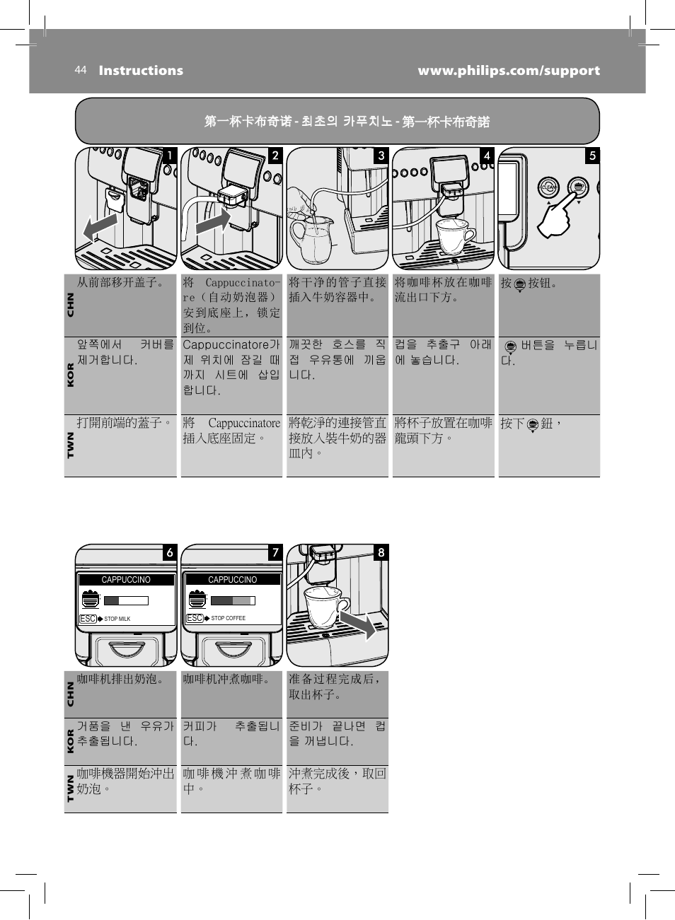 Philips HD8930-05 User Manual | Page 44 / 64