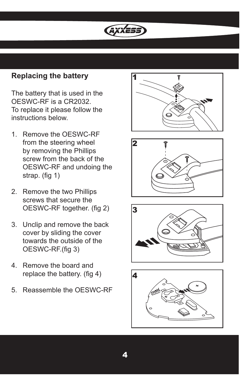 Axxess Interface OESWC-7552-RF User Manual | Page 5 / 8