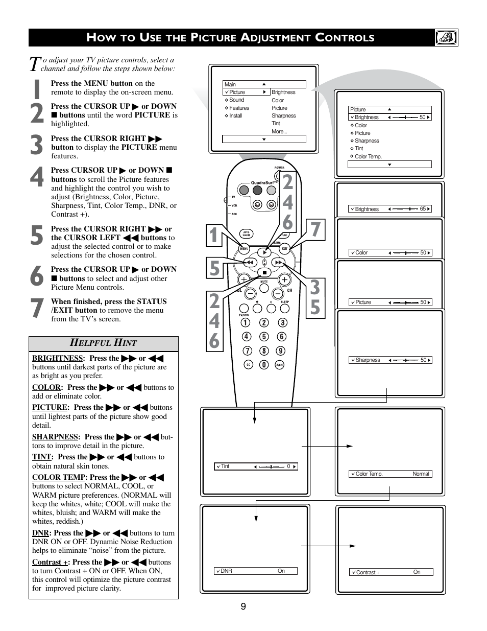 Philips 24PT633F User Manual | Page 9 / 36