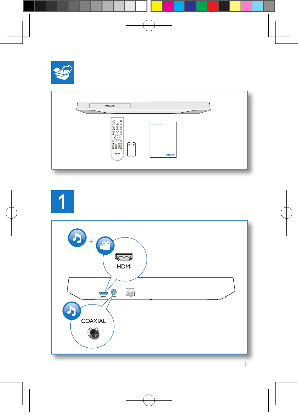 Philips Blu-ray Disc- DVD player BDP1200 User Manual | Page 3 / 22