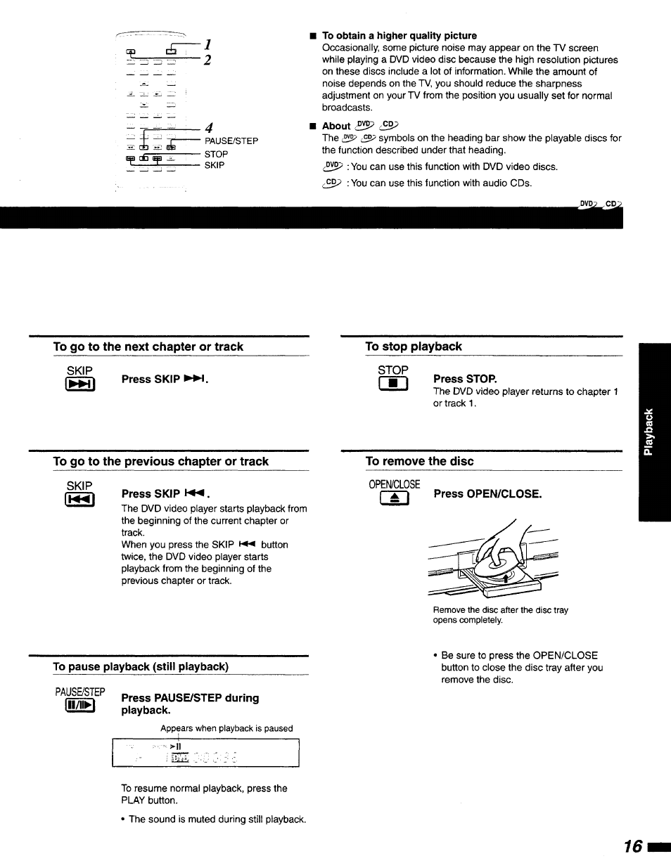 Philips DVD400AT99 User Manual | Page 16 / 41