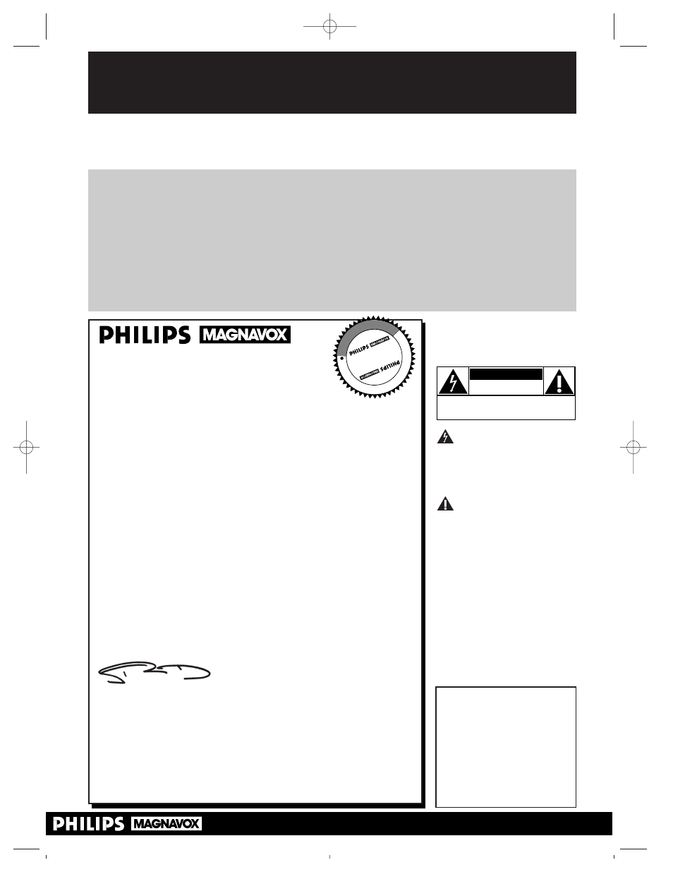 Philips VRX260AT User Manual | 51 pages
