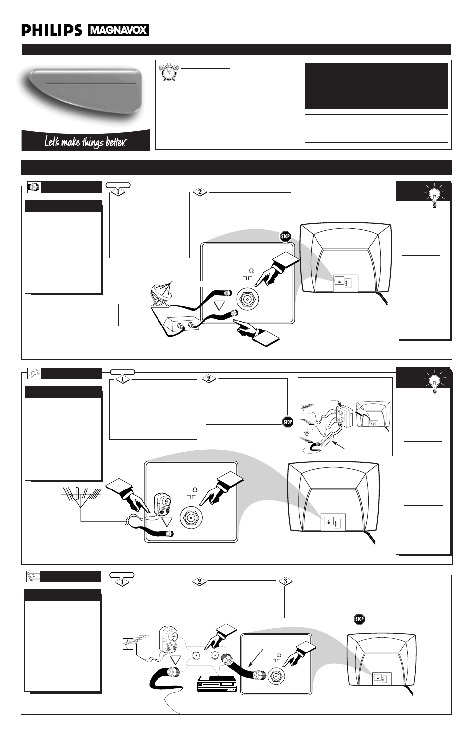Philips 27TS57C User Manual | 4 pages