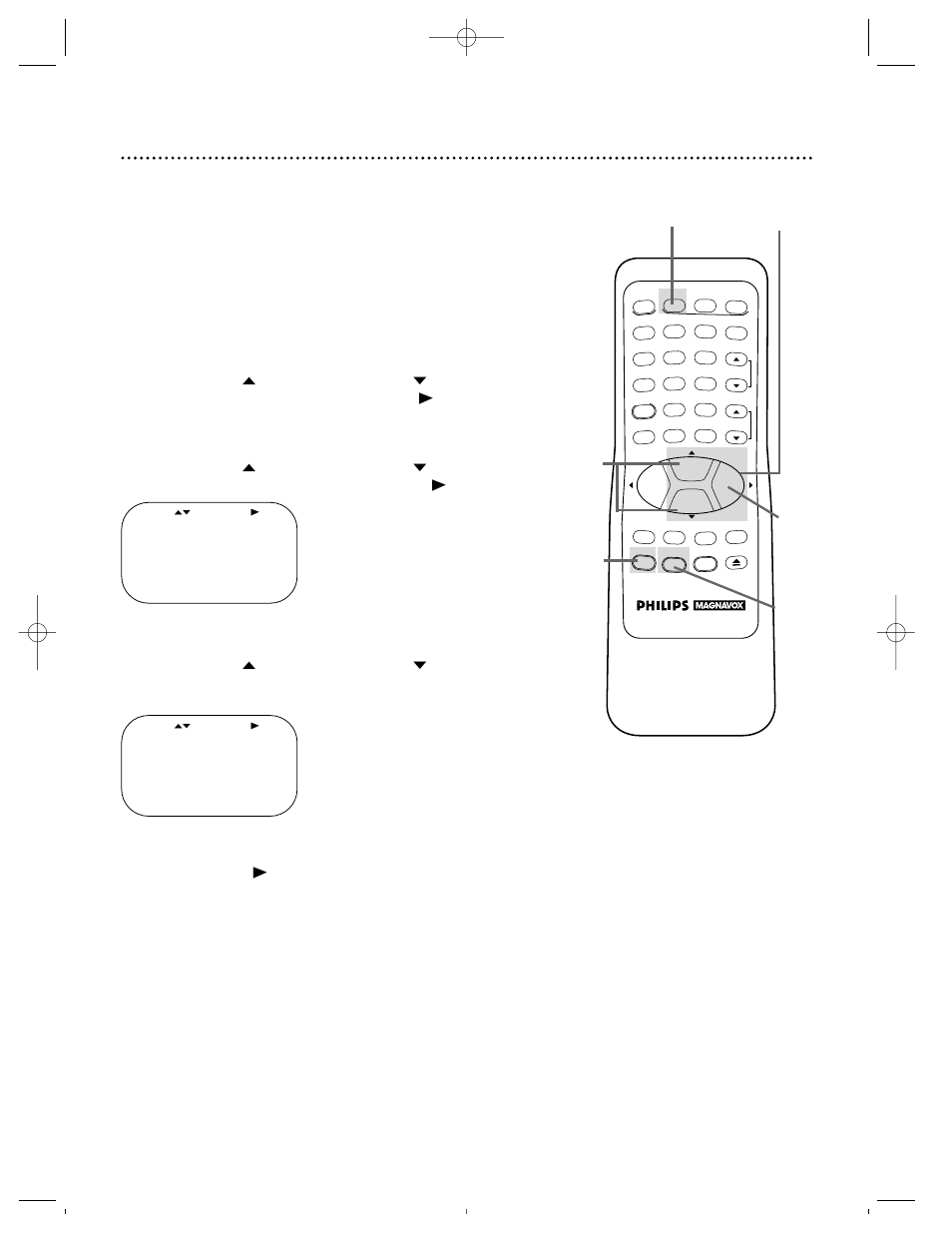 Automatic channel setup (cont’d) 13 | Philips VRZ241AT User Manual | Page 13 / 52