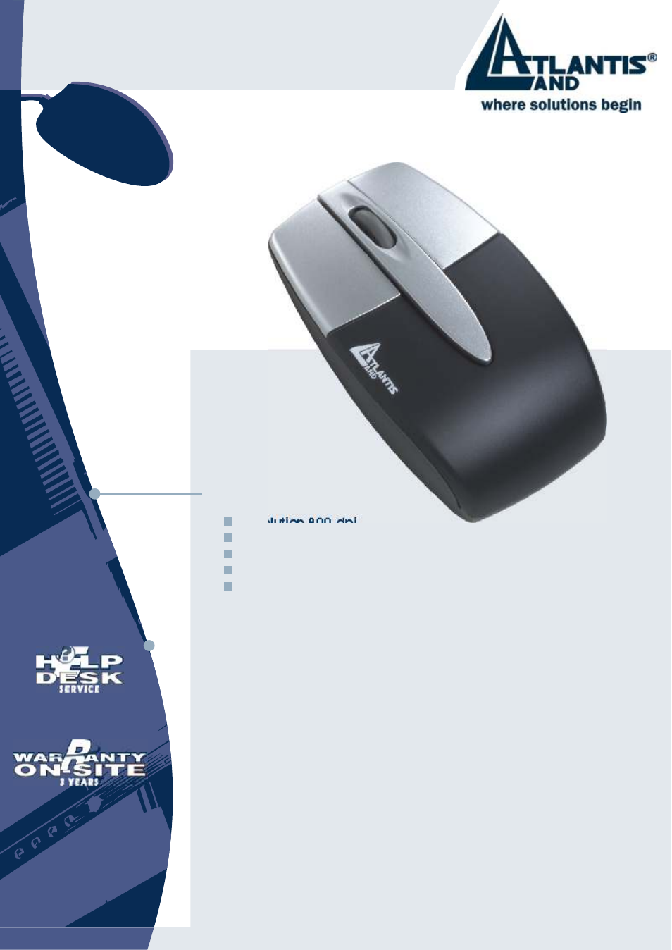 Atlantis Land A04-MO2454 User Manual | 2 pages