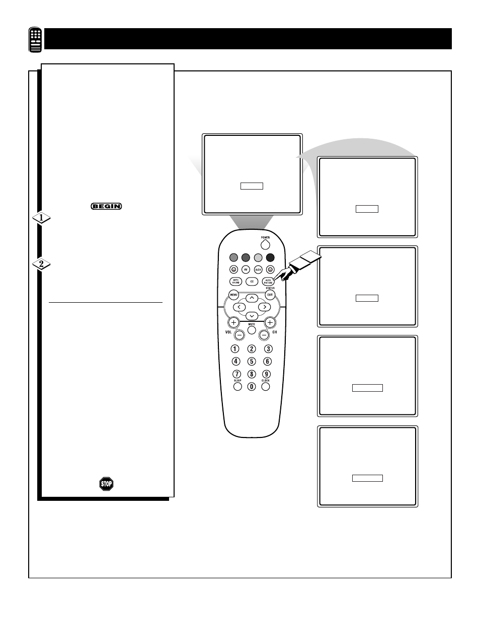 Philips 13" Mono Color TV w- REmote Control User Manual | Page 30 / 37