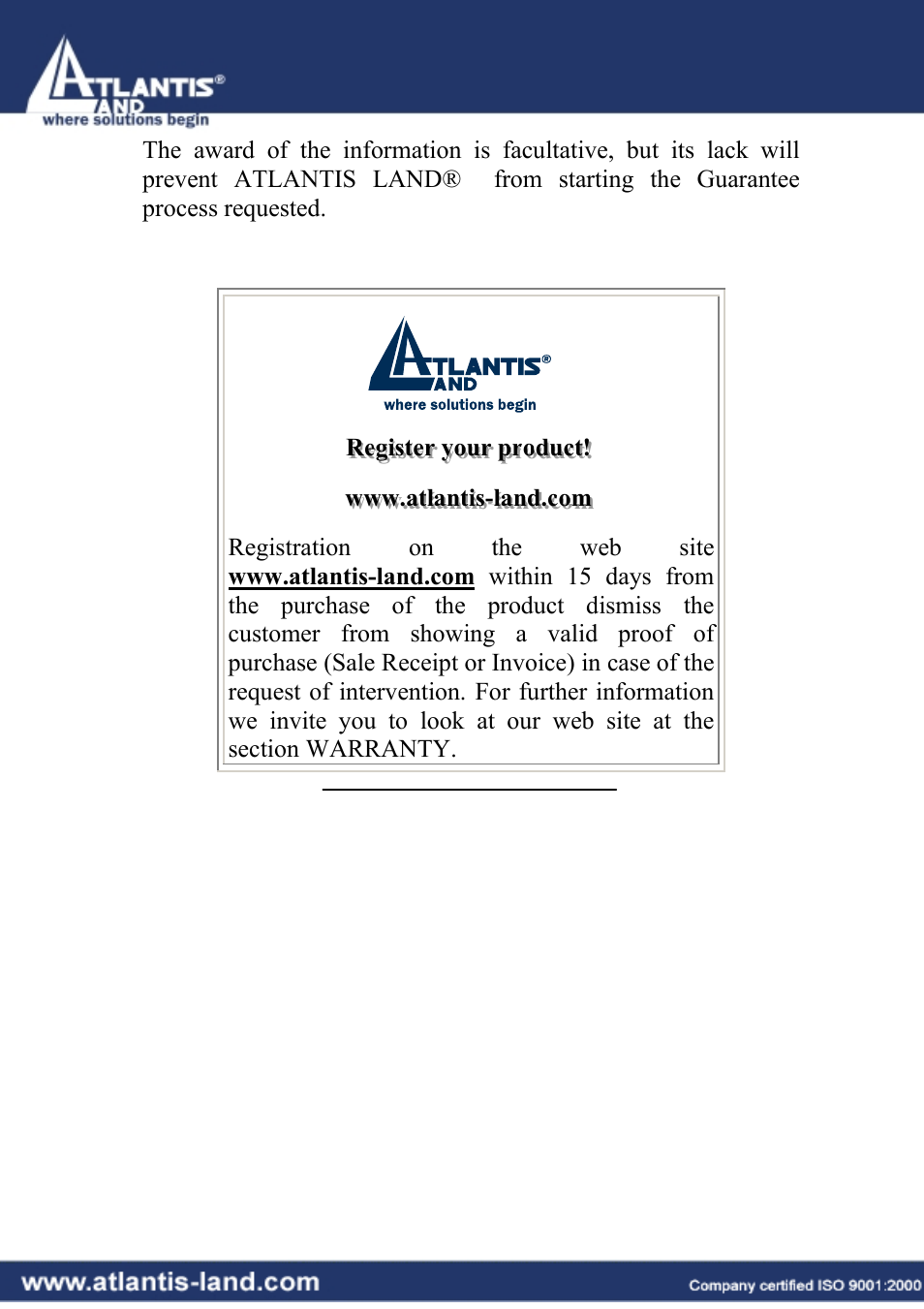 Atlantis Land I-Storm USB ADSL modem A01-AU2 User Manual | Page 3 / 83