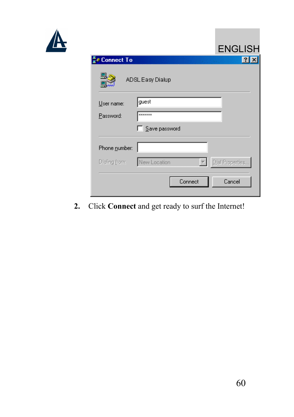 English | Atlantis Land I-Storm USB ADSL modem A01-AU2 User Manual | Page 60 / 83