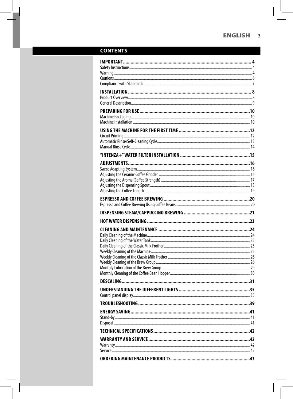 Philips HD8750-47 User Manual | Page 5 / 48