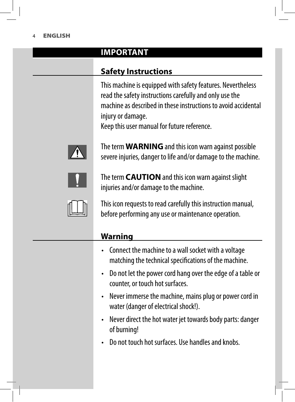 Philips HD8750-47 User Manual | Page 6 / 48