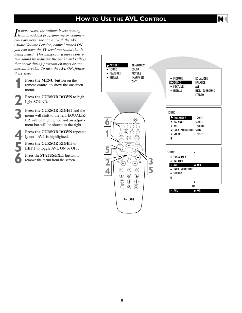 Philips 20PF7835-37 User Manual | Page 15 / 48