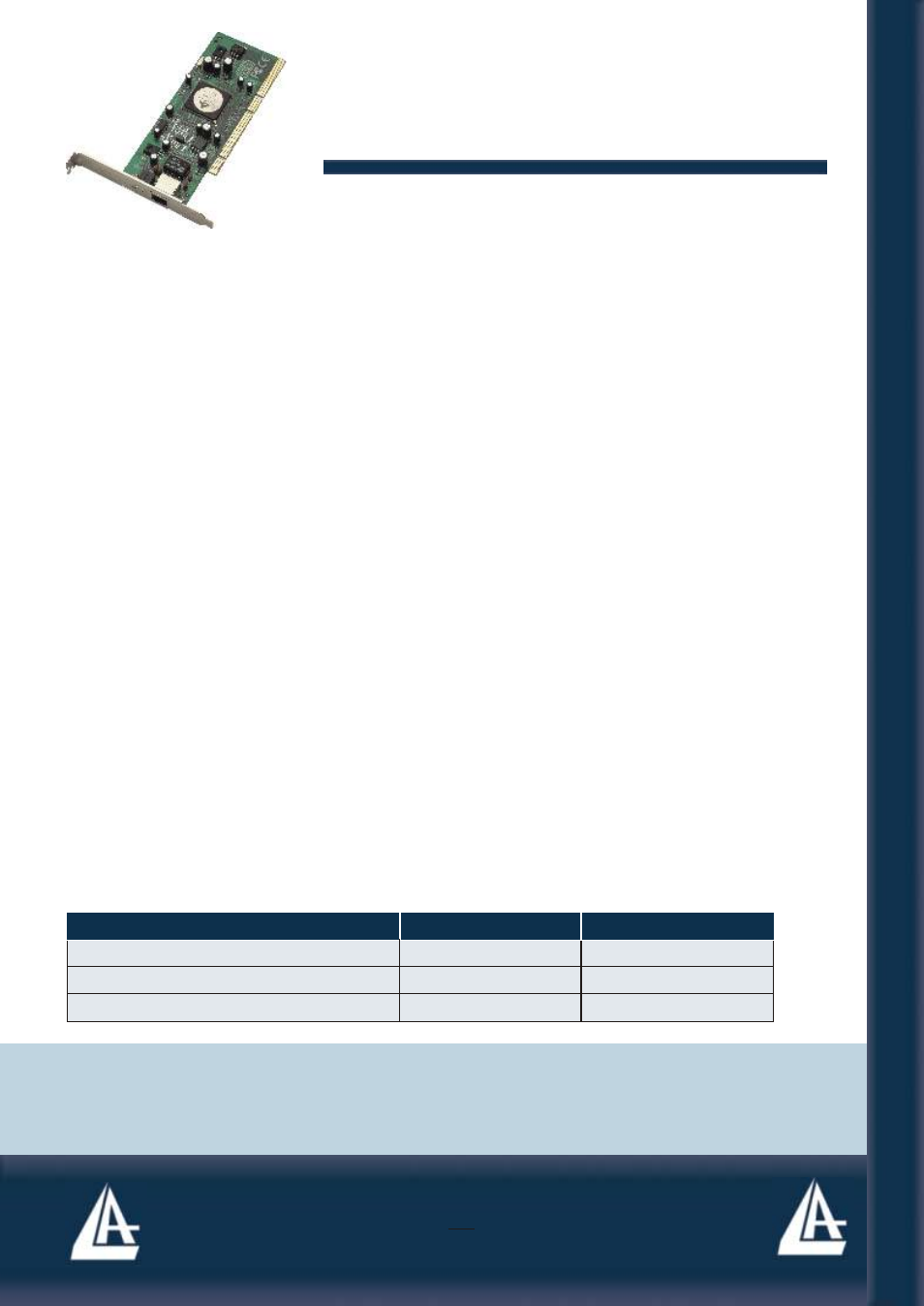 Caratteristiche tecniche | Atlantis Land A02-SG64-F User Manual | Page 2 / 2