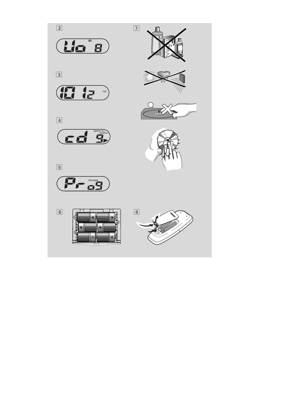 Philips AZ3300-37 User Manual | Page 4 / 11