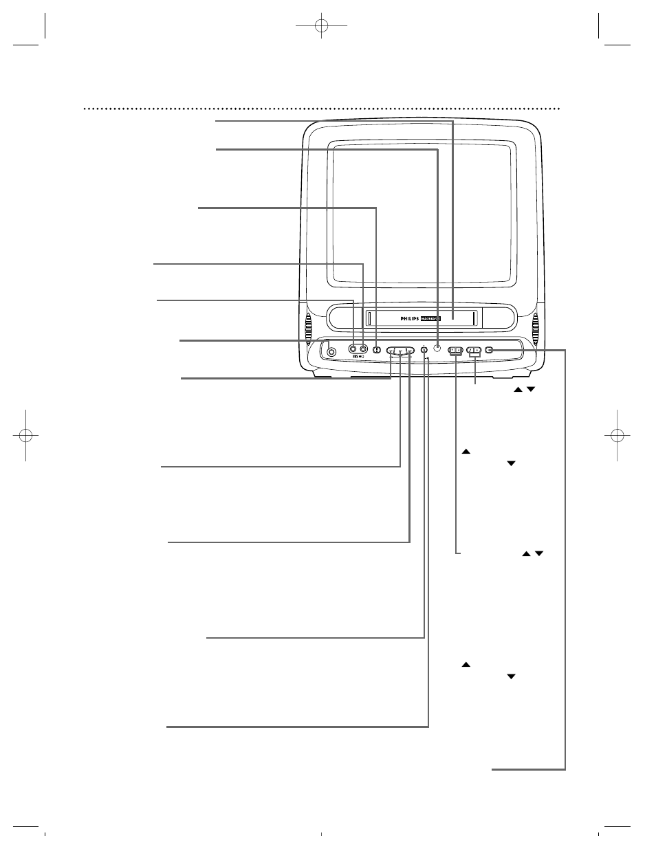 20 front panel | Philips CCZ130AT User Manual | Page 20 / 52