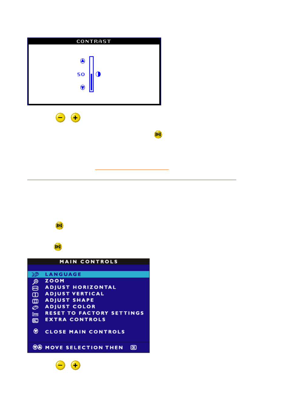 Language, Zoom | Philips 109B75-27B User Manual | Page 49 / 89