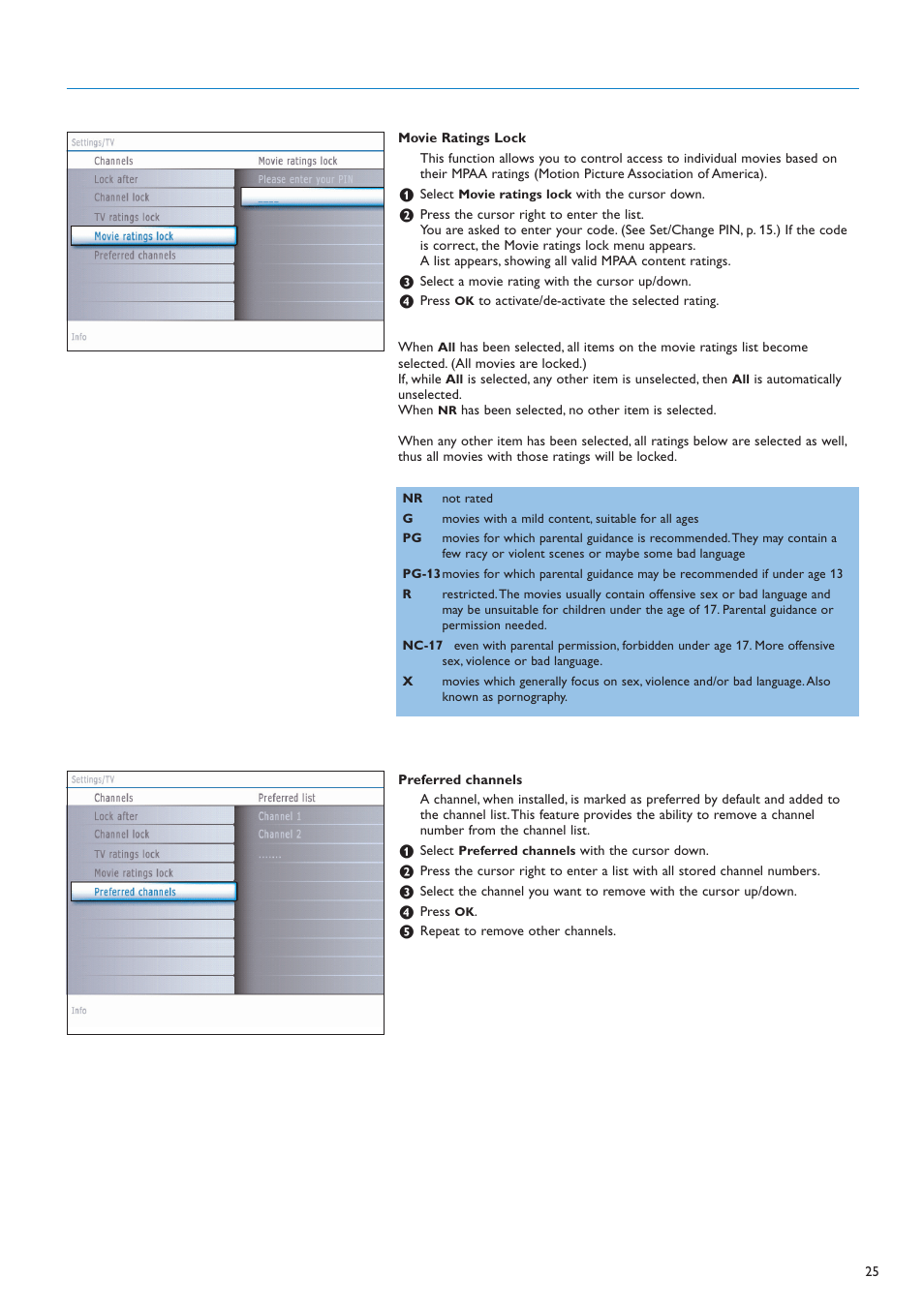 Philips flat HDTV 32PF7320A 32" LCD digital cable ready with Pixel Plus User Manual | Page 27 / 48