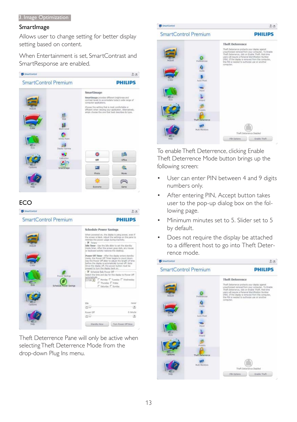 Philips 273P3PHES-00 User Manual | Page 15 / 55