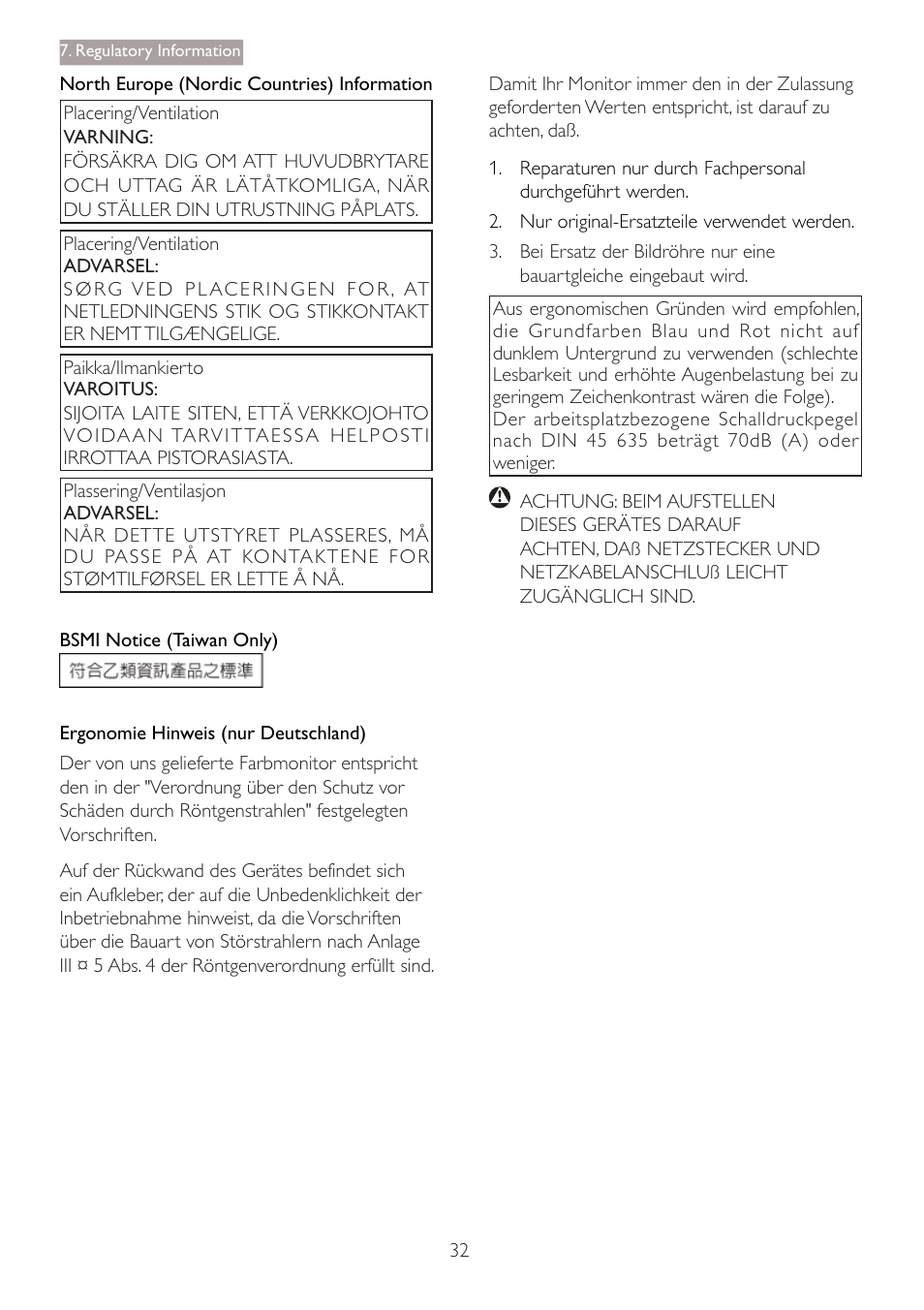 Philips 273P3PHES-00 User Manual | Page 34 / 55