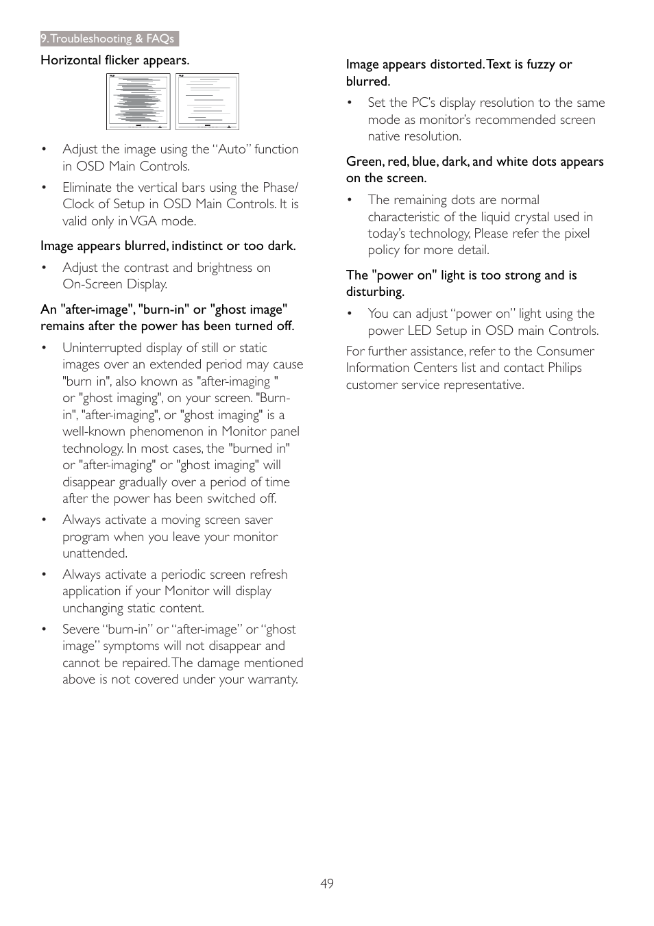 Philips 273P3PHES-00 User Manual | Page 51 / 55