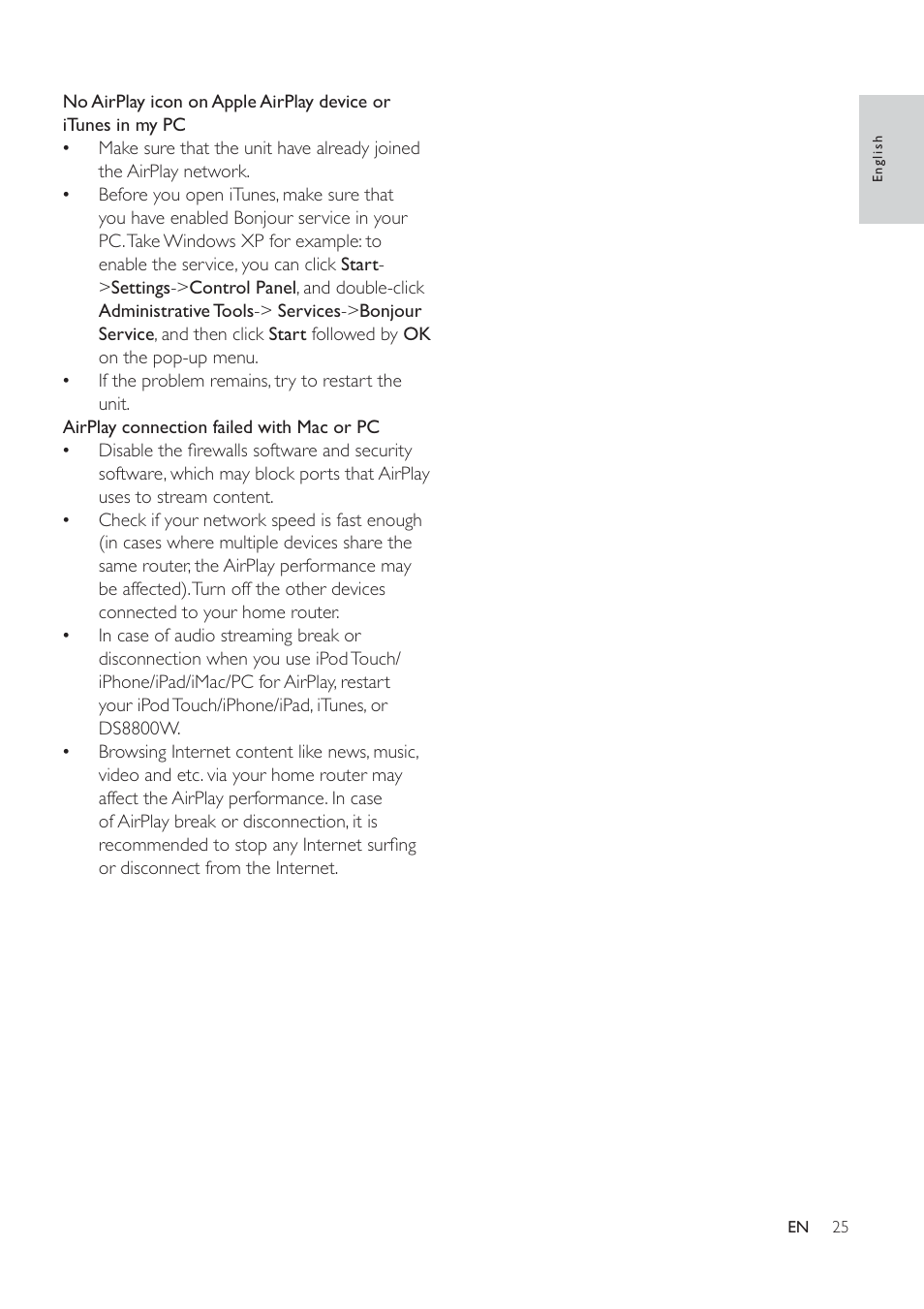 Philips DS8800W-37 User Manual | Page 24 / 25