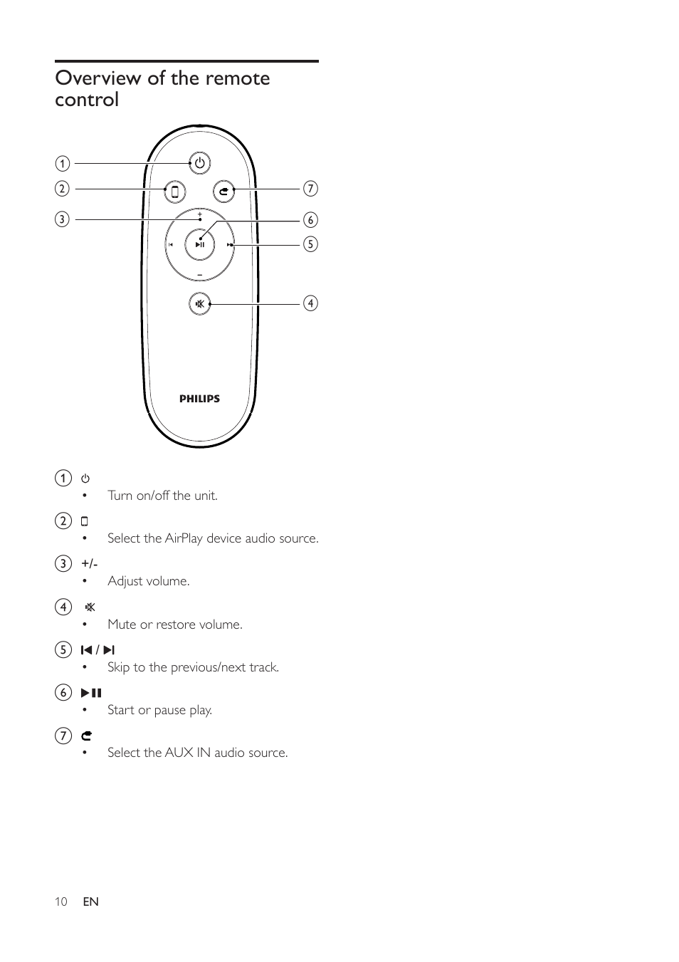 Philips DS8800W-37 User Manual | Page 9 / 25