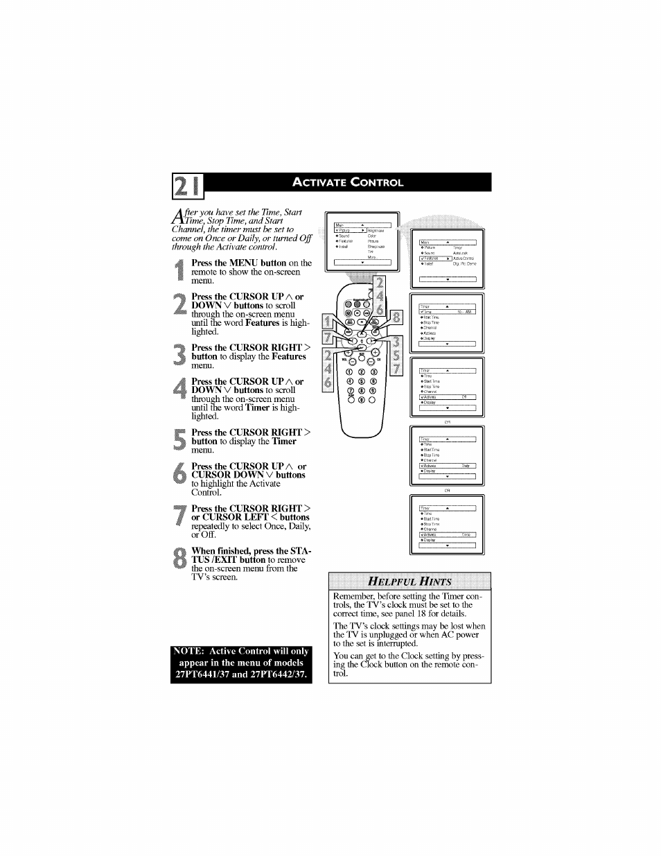 Philips 27PT6442-37 User Manual | Page 25 / 42