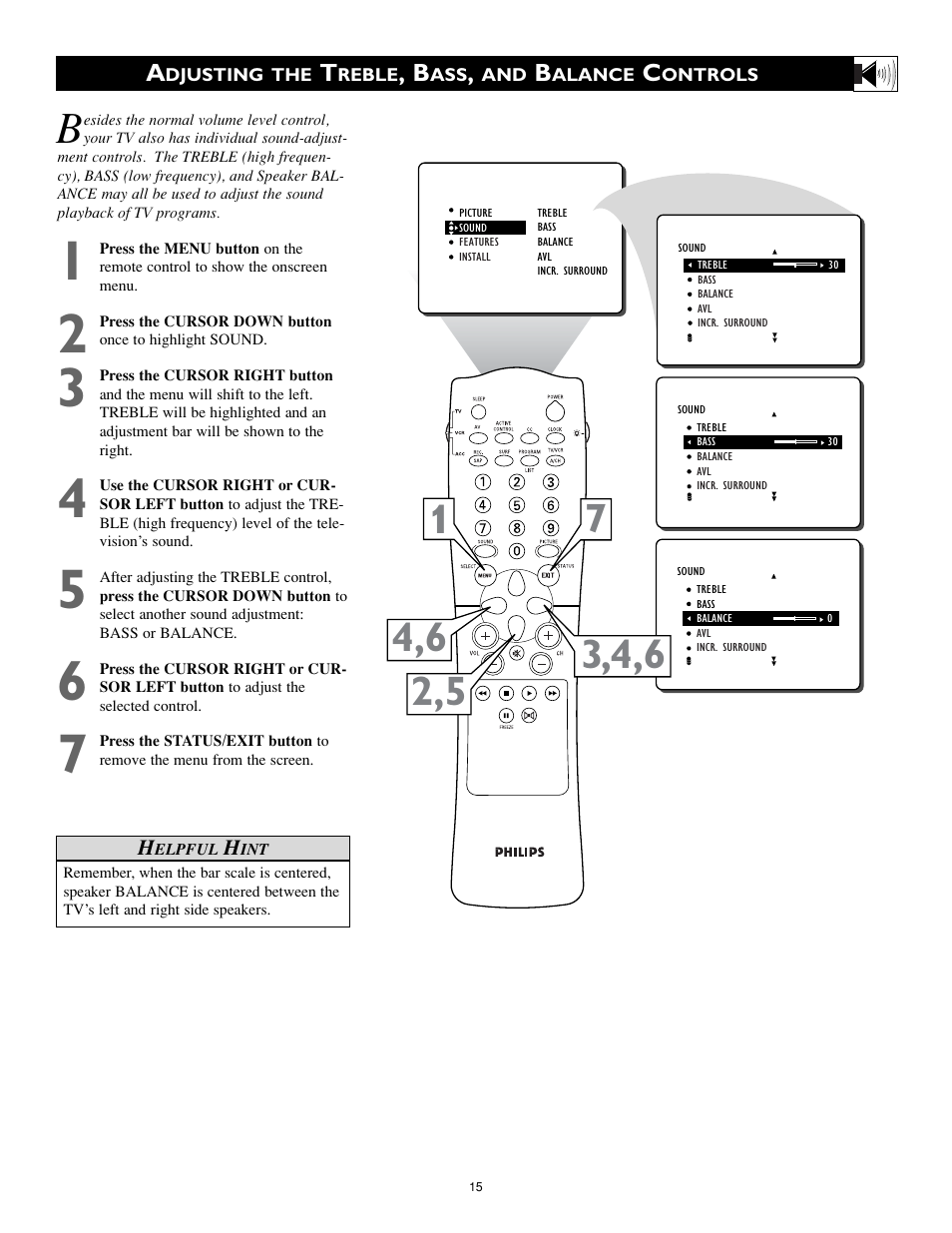 Philips 32PT740H37A User Manual | Page 15 / 56