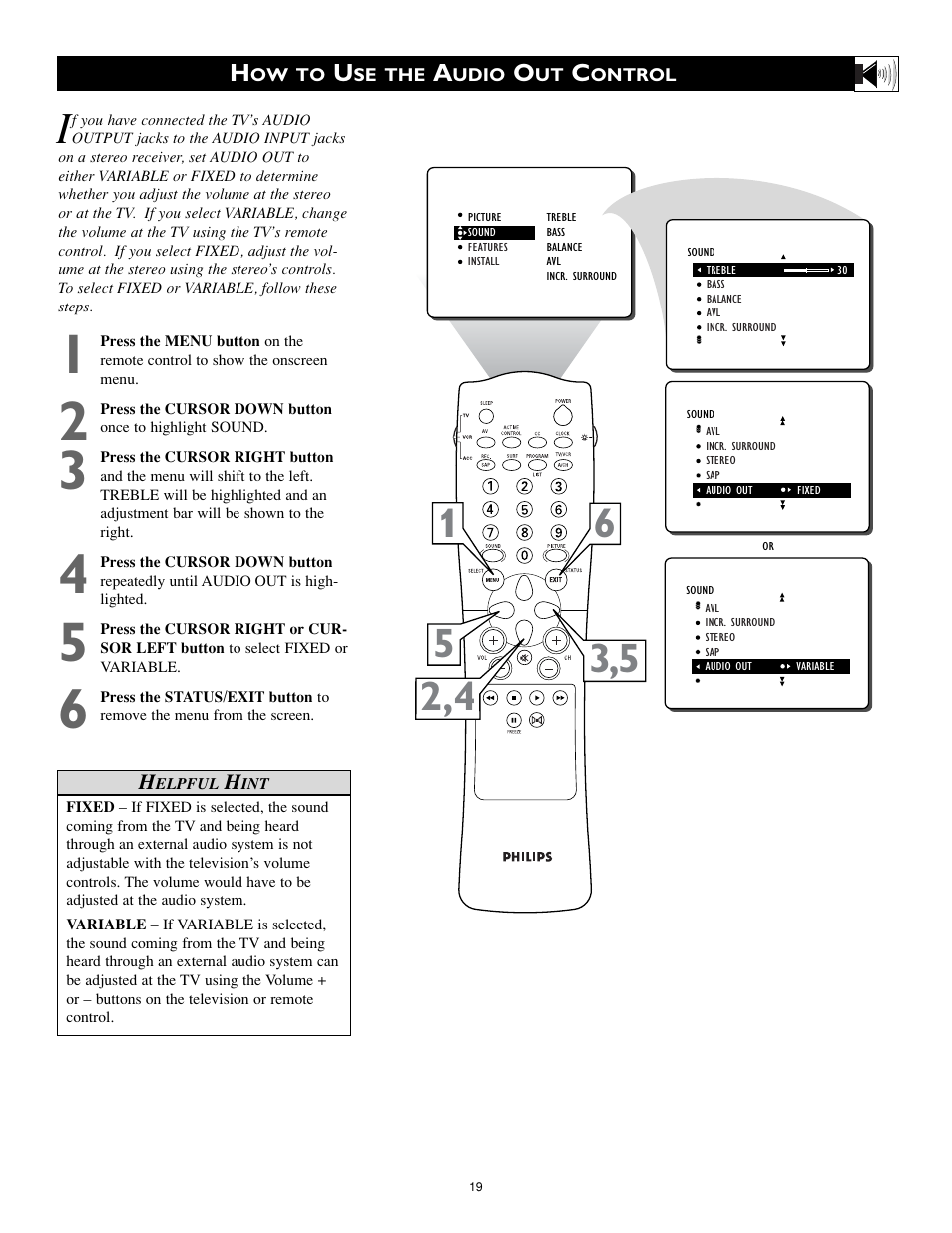 Philips 32PT740H37A User Manual | Page 19 / 56