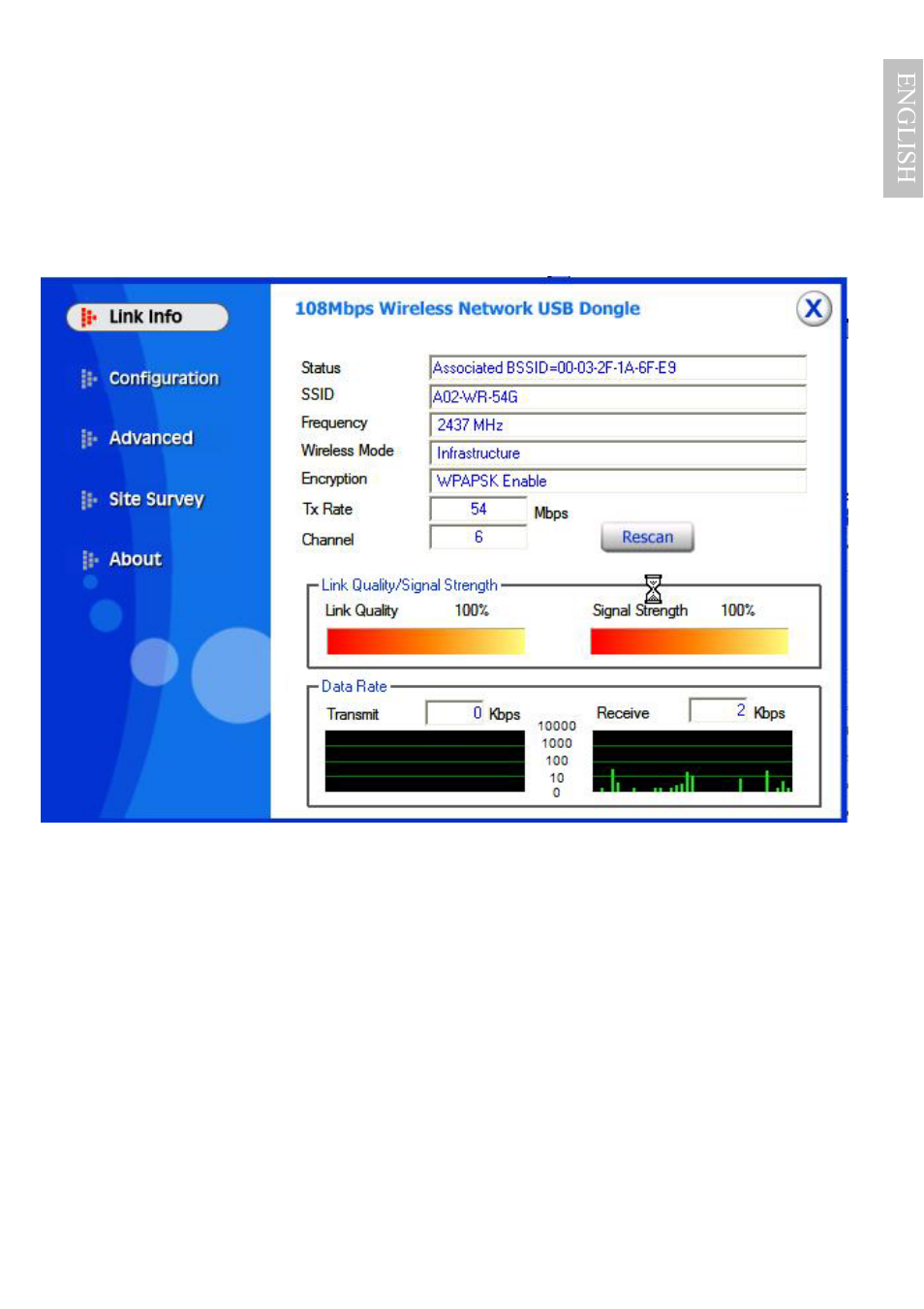 1 link info, Engl ish | Atlantis Land A02-UP-W108 User Manual | Page 18 / 87