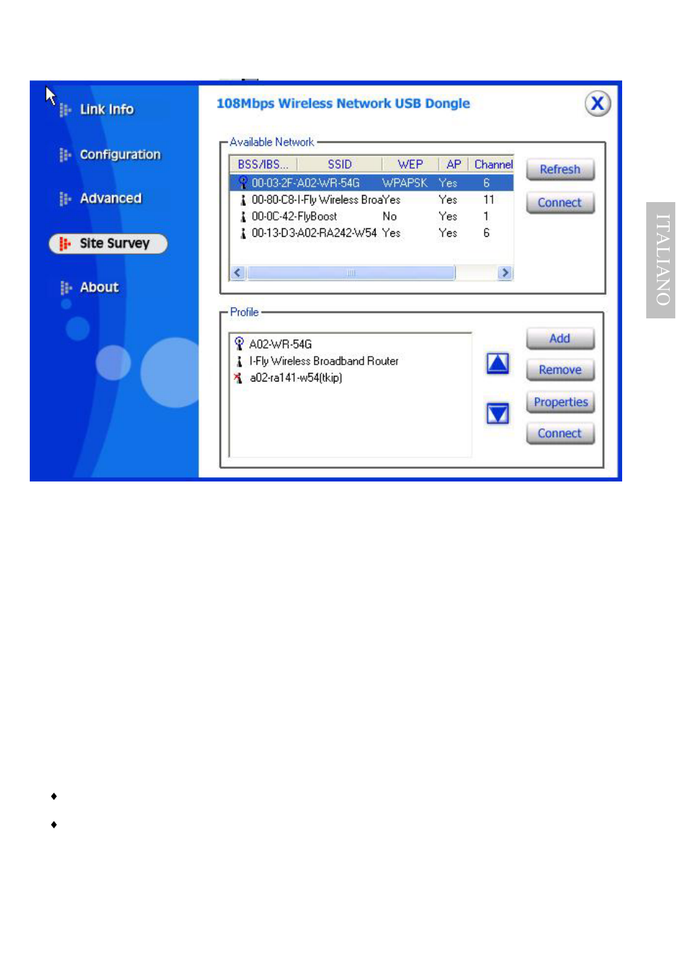 Ital iano | Atlantis Land A02-UP-W108 User Manual | Page 48 / 87