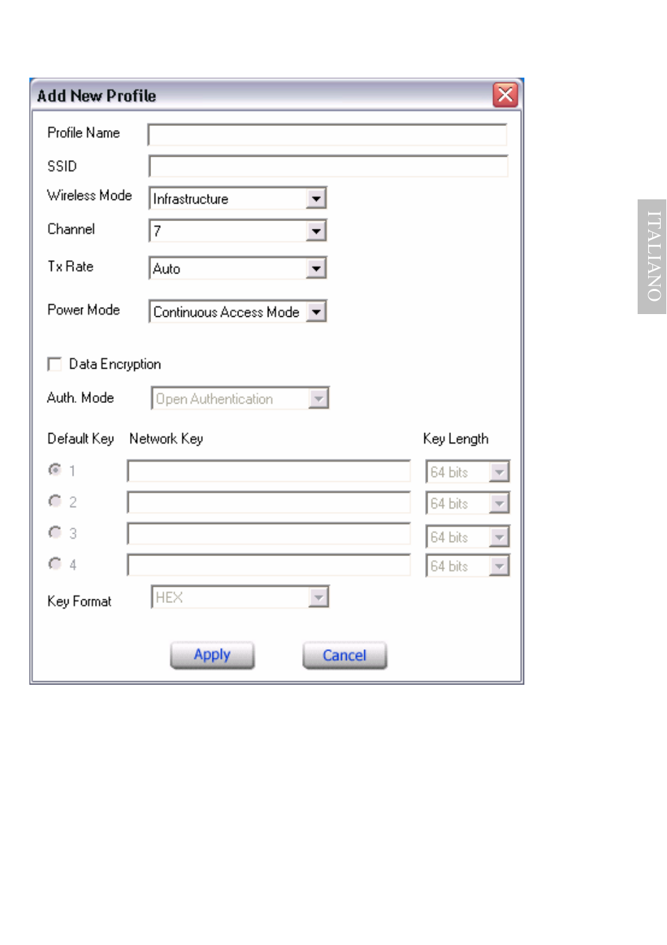 Ital iano | Atlantis Land A02-UP-W108 User Manual | Page 50 / 87