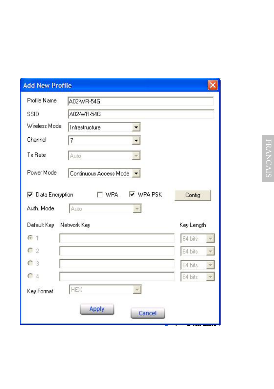 Franc a is | Atlantis Land A02-UP-W108 User Manual | Page 79 / 87