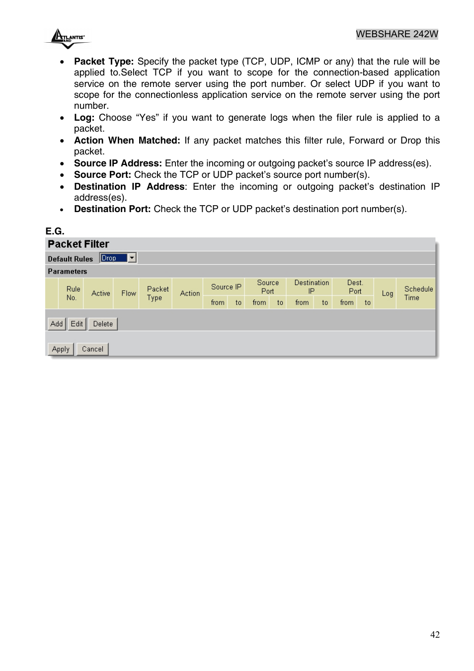 Atlantis Land A02-RA242-W54 User Manual | Page 48 / 84