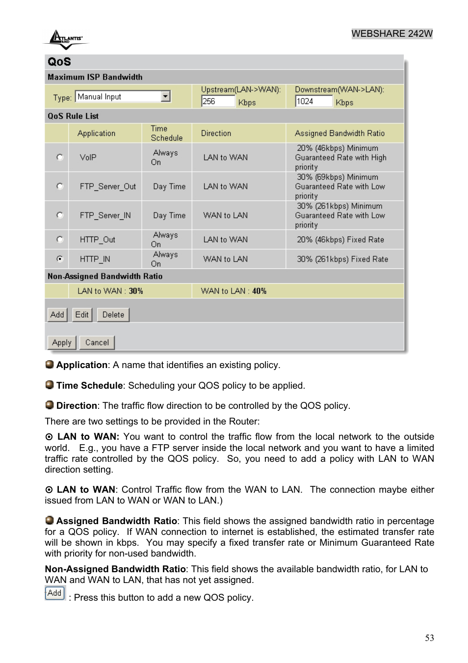 Atlantis Land A02-RA242-W54 User Manual | Page 59 / 84