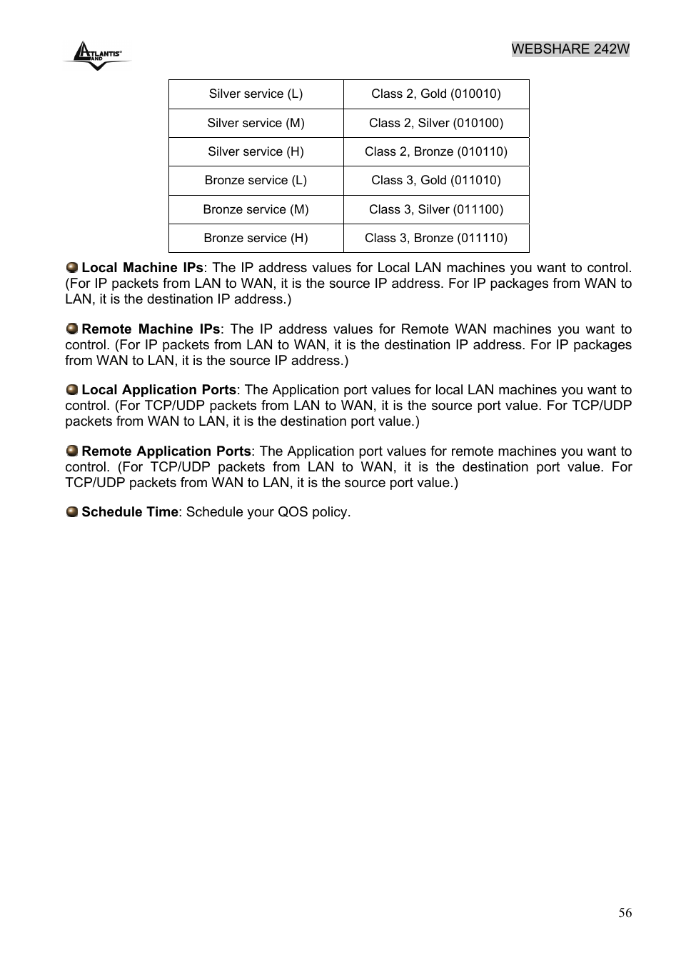 Atlantis Land A02-RA242-W54 User Manual | Page 62 / 84