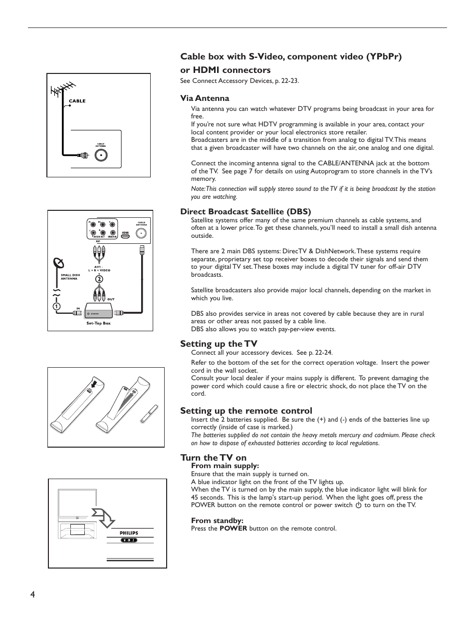 Philips 60PL9220D-37 User Manual | Page 12 / 43