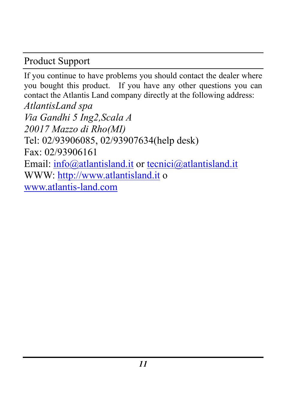 Atlantis Land A02-F16(24)/M2 User Manual | Page 14 / 17