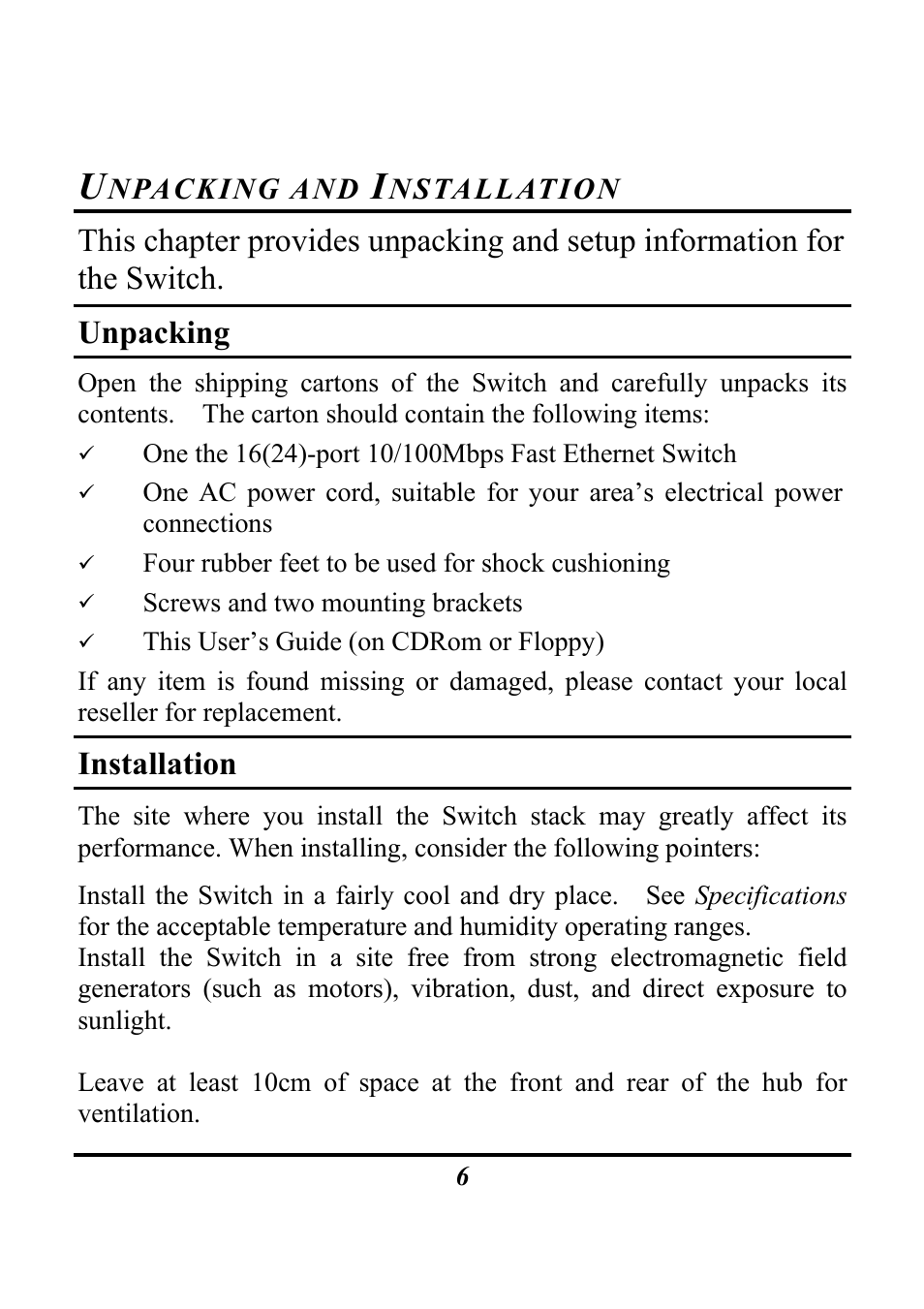 Installation | Atlantis Land A02-F16(24)/M2 User Manual | Page 9 / 17
