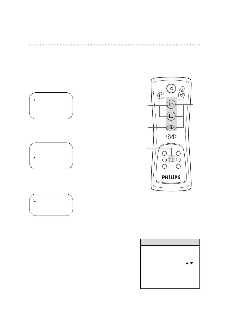 12 automatic tv channel setup | Philips VRKD11YL99 User Manual | Page 12 / 43