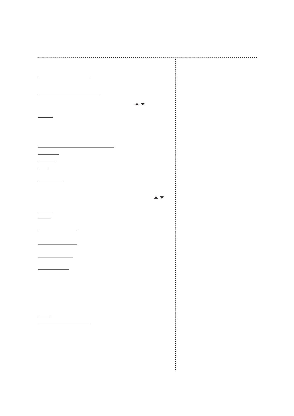 41 dictionary/specifications | Philips VRKD11YL99 User Manual | Page 41 / 43