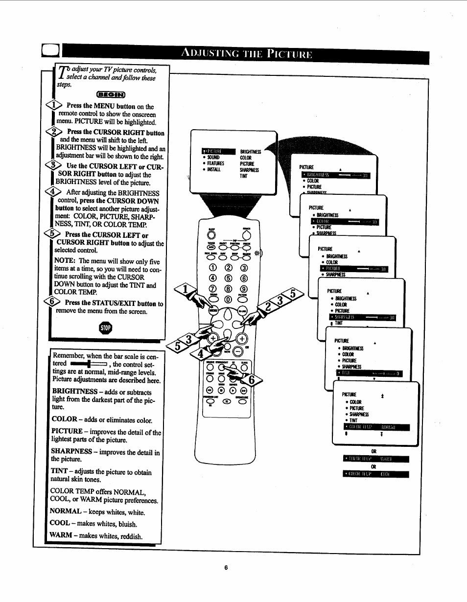 O-o-cp, D (d | Philips 26LL500 User Manual | Page 6 / 52