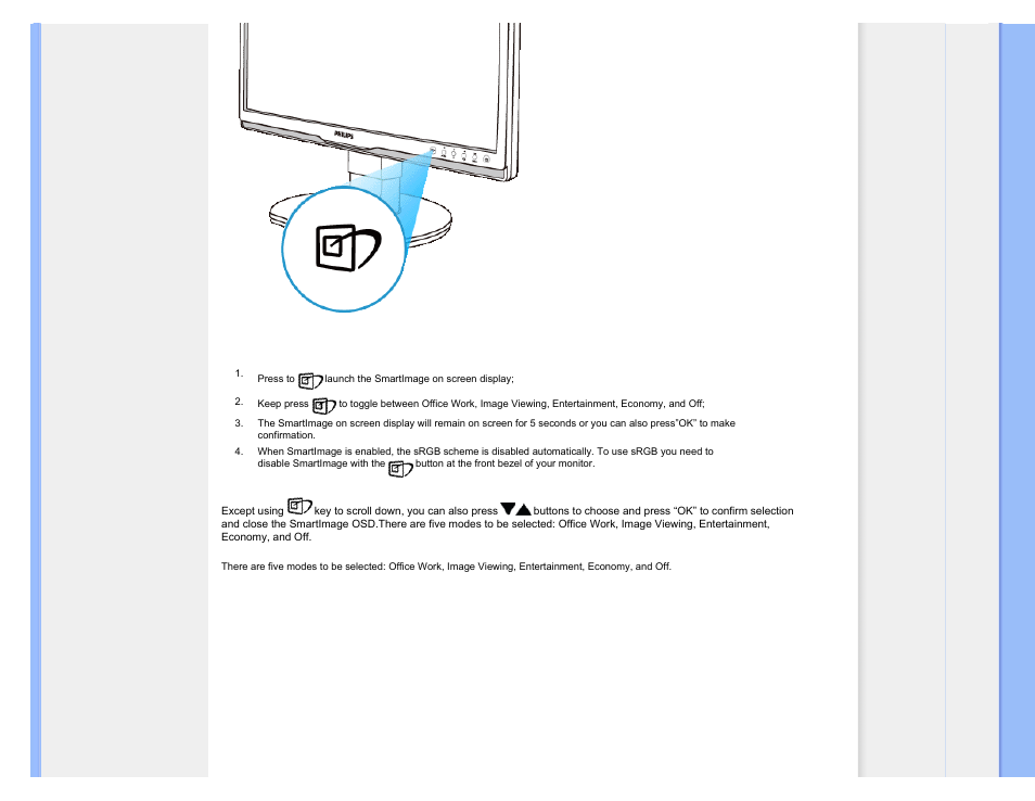 Philips 220P1ES-00 User Manual | Page 25 / 97
