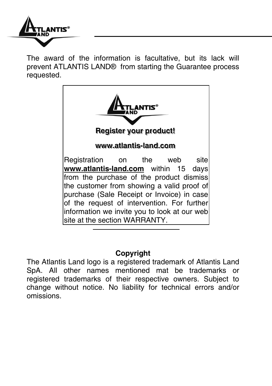 Atlantis Land A02-IPCAM-W54 User Manual | Page 4 / 33