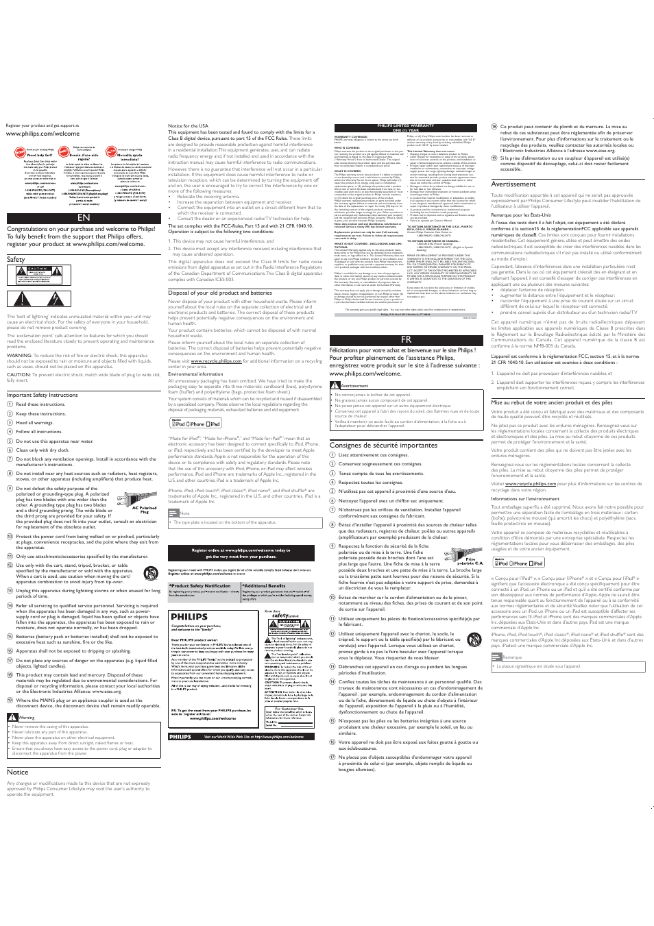 Philips DS9-37 User Manual | 4 pages