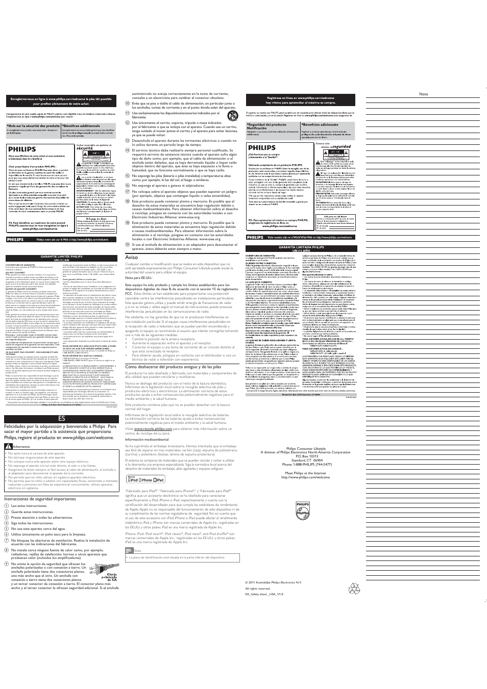 Philips DS9-37 User Manual | Page 2 / 4