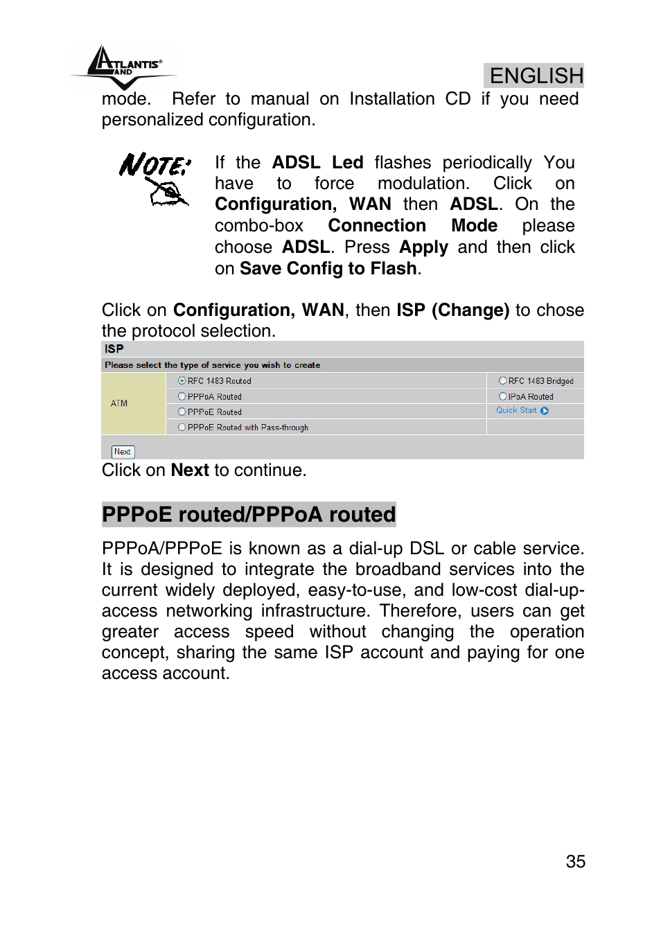 Atlantis Land A02-RA440 User Manual | Page 35 / 81