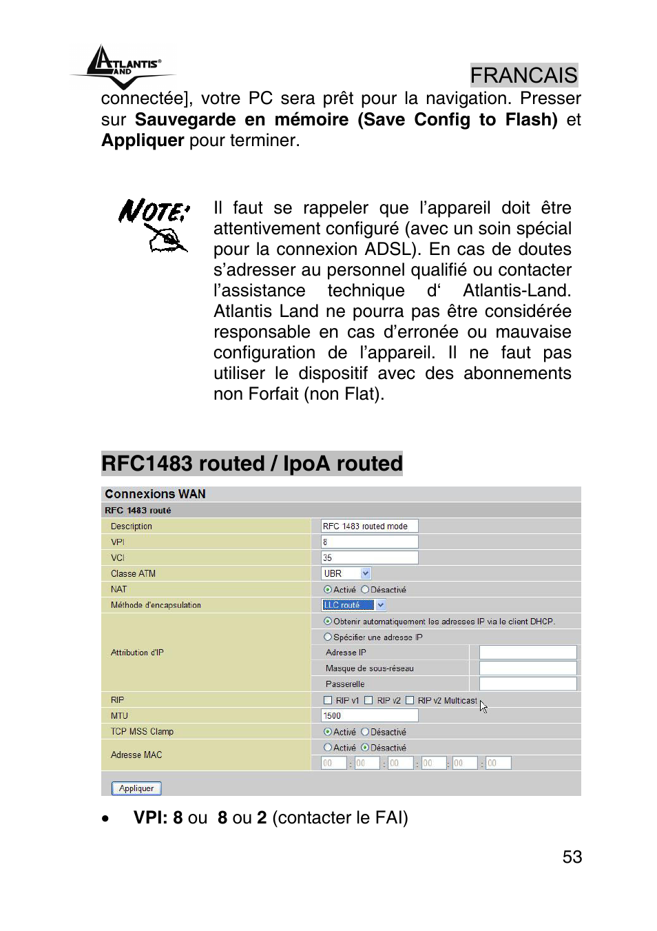 Atlantis Land A02-RA440 User Manual | Page 53 / 81