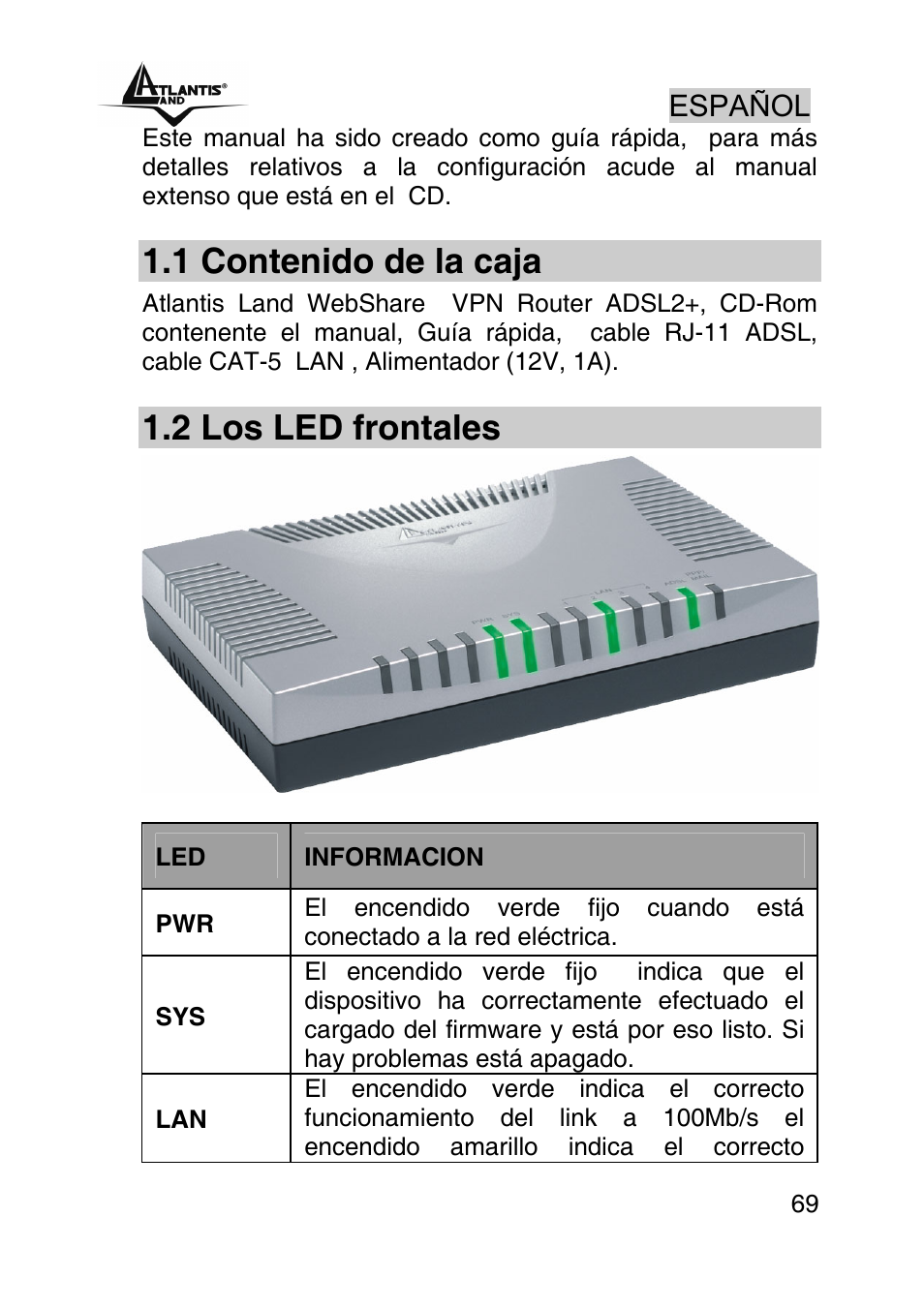 Atlantis Land A02-RA440 User Manual | Page 69 / 81