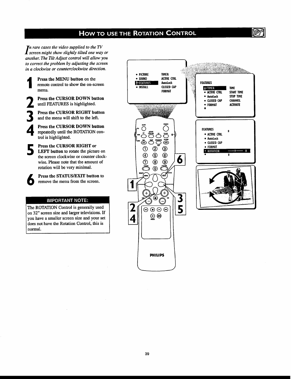 Philips 32PT830H User Manual | Page 39 / 56